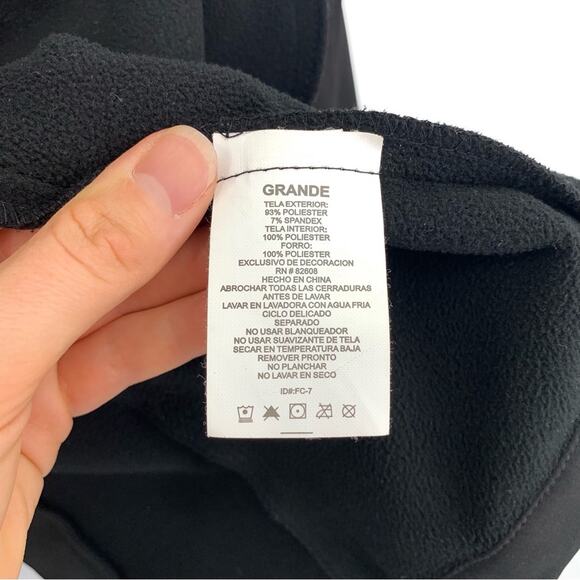 FREE COUNTRY Softshell Parka Coat Black L - Picture 9 of 13